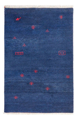 Gabbeh Teppich - Indus - 180 x 120 cm - dunkelblau