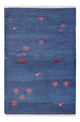 Gabbeh Teppich - Indus - 180 x 120 cm - dunkelblau