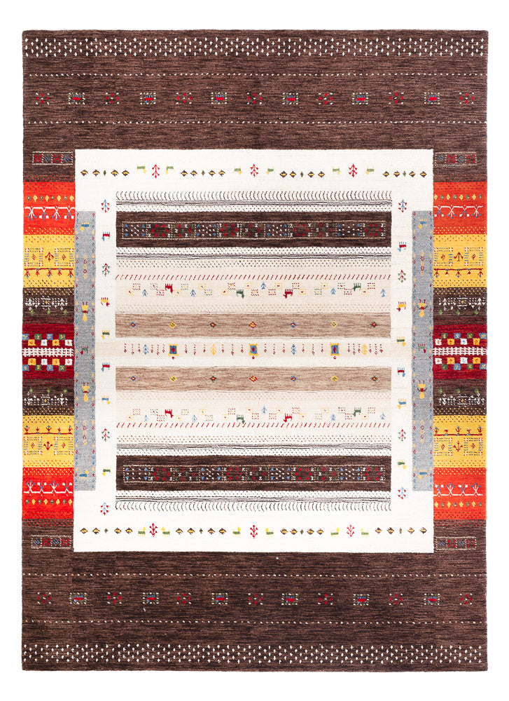 Gabbeh Teppich - Loribaft Softy - 240 x 170 cm - mehrfarbig