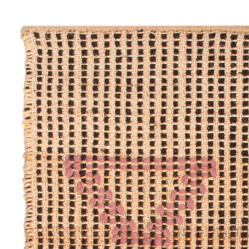 Sisalteppich - 90 x 60 cm - dunkelbeige