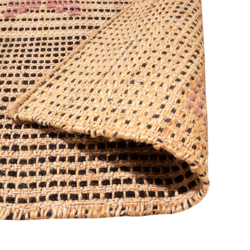Sisalteppich - 90 x 60 cm - dunkelbeige