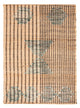 Sisalteppich - 90 x 60 cm - dunkelbeige