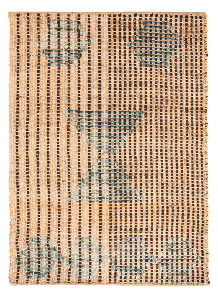 Sisalteppich - 90 x 60 cm - dunkelbeige