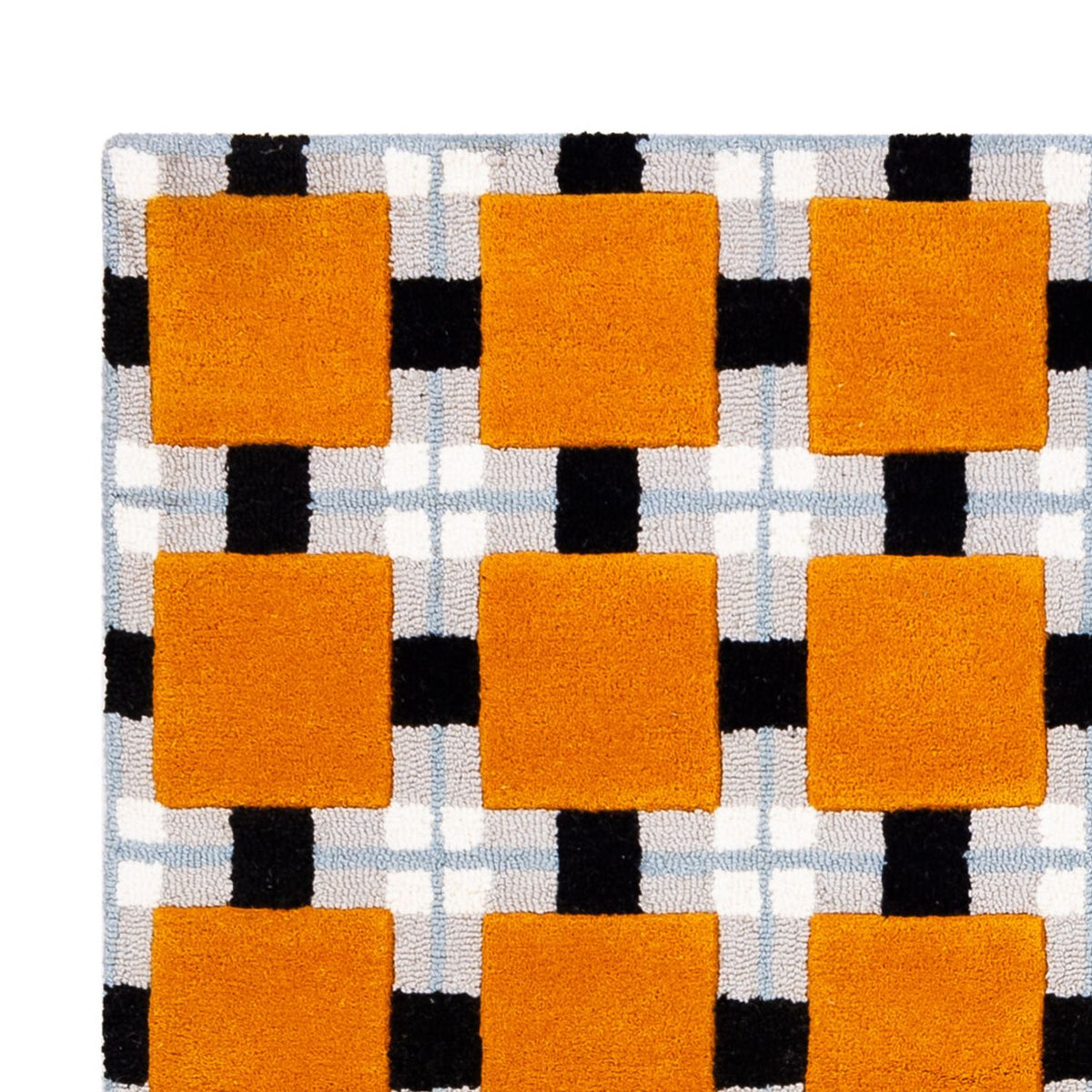 Designer Teppich - 200 x 140 cm - gold