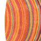 Designer Teppich oval  - 200 x 140 cm - mehrfarbig