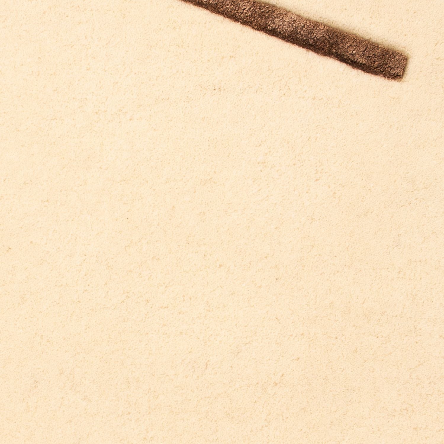 Designer Teppich - 90 x 60 cm - creme