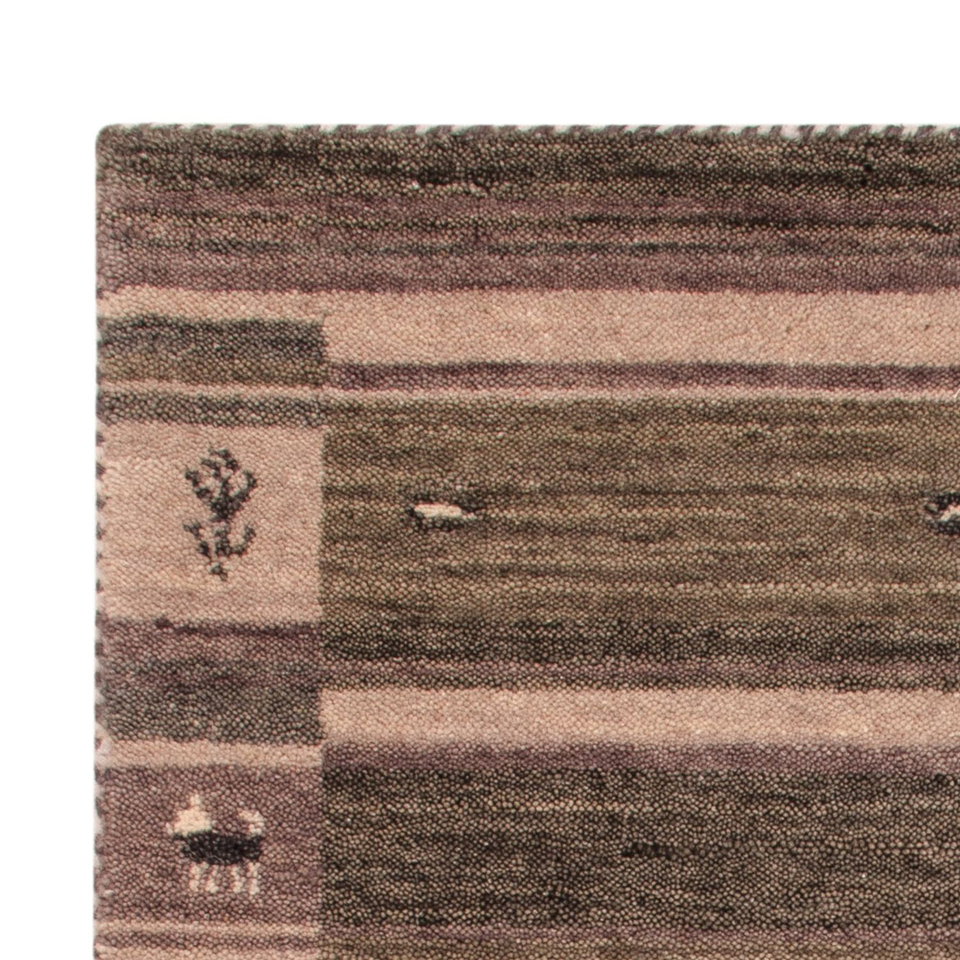 Gabbeh Teppich Softy 90x60cm - Wollteppich