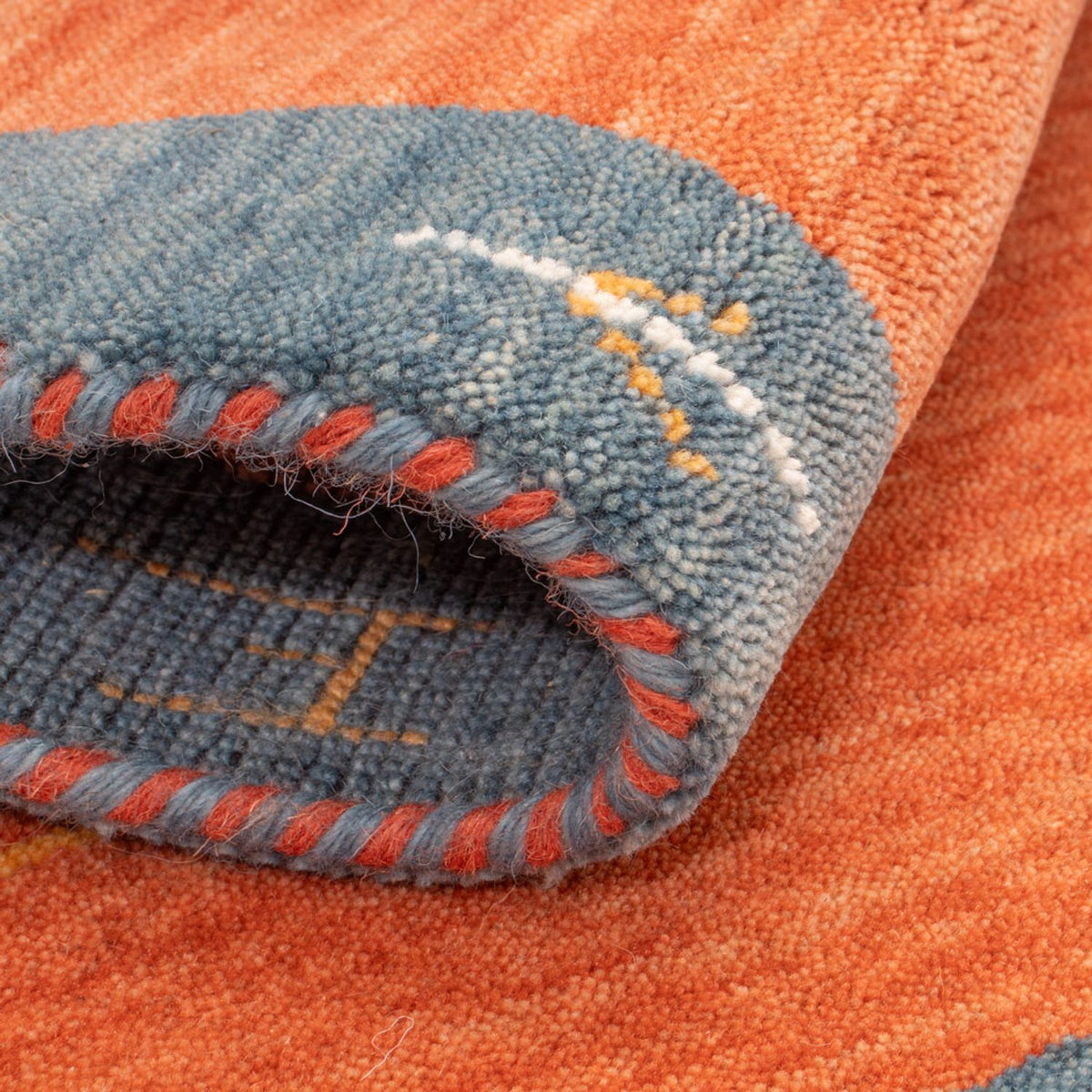 Gabbeh Teppich - Softy - 90 x 60 cm - rot