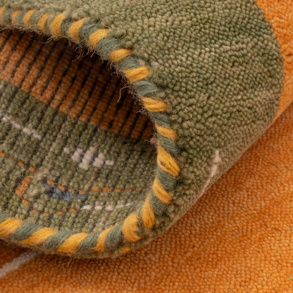 Gabbeh Teppich - Softy - 90 x 60 cm - orange