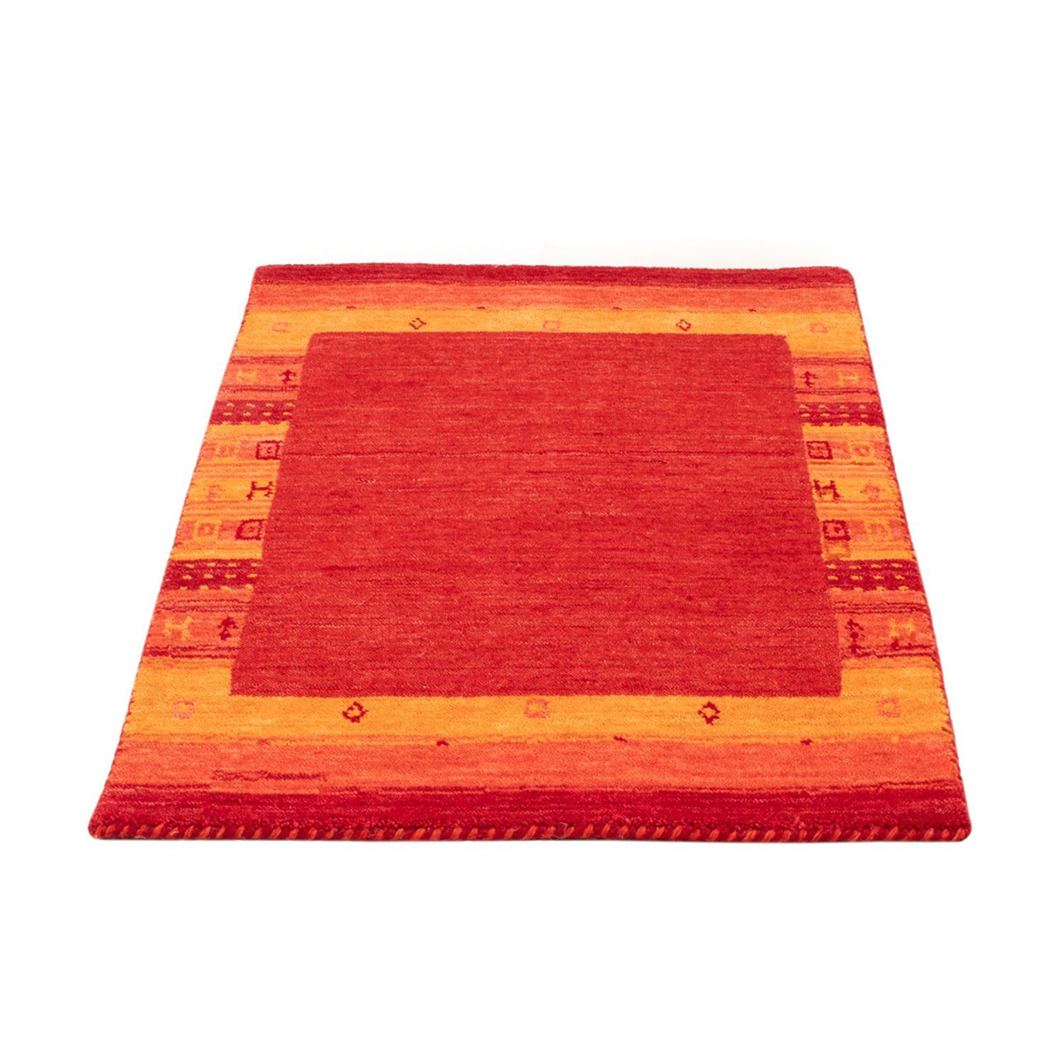 Gabbeh Teppich - Softy - 90 x 60 cm - rot
