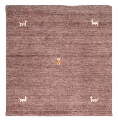 Gabbeh Teppich Softy 150x150cm - Wollteppich