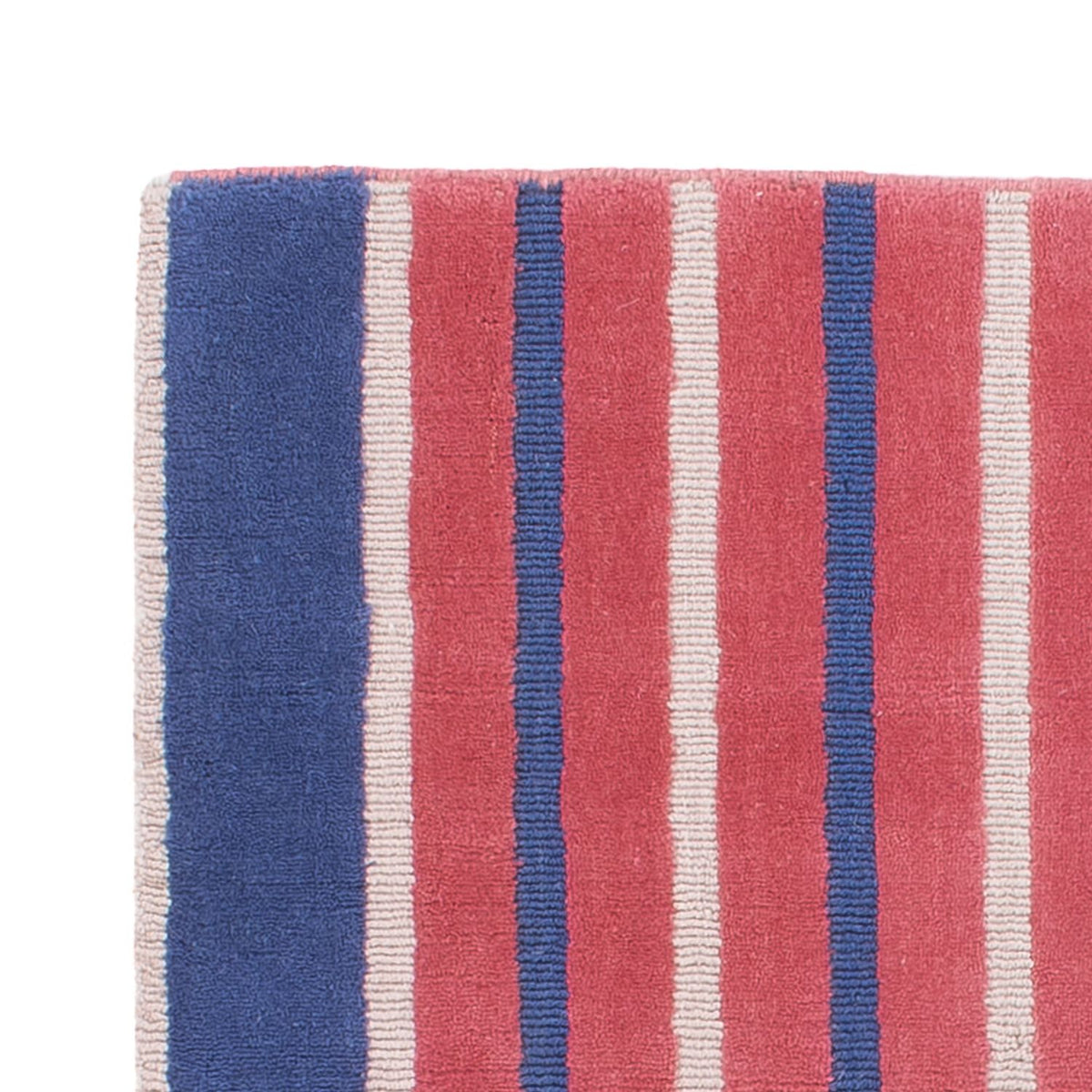 Wollteppich - 140 x 90 cm - mehrfarbig