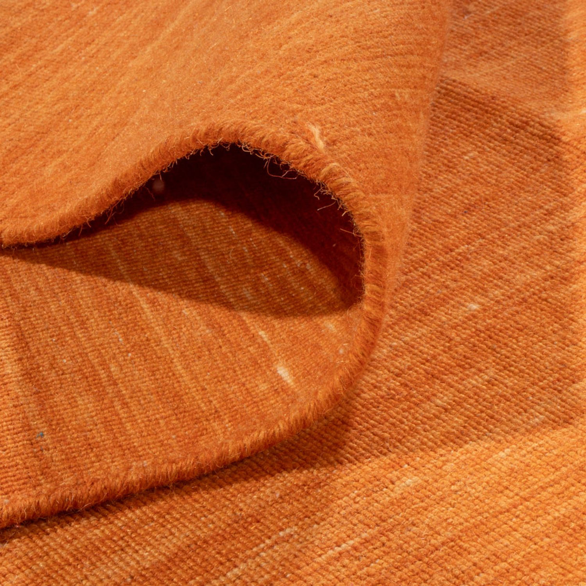 Kelim Teppich - Trendy - 300 x 250 cm - orange