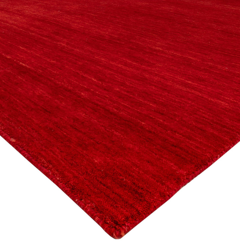 Loribaft Loom Teppich 250x300cm - Wollteppich - rot