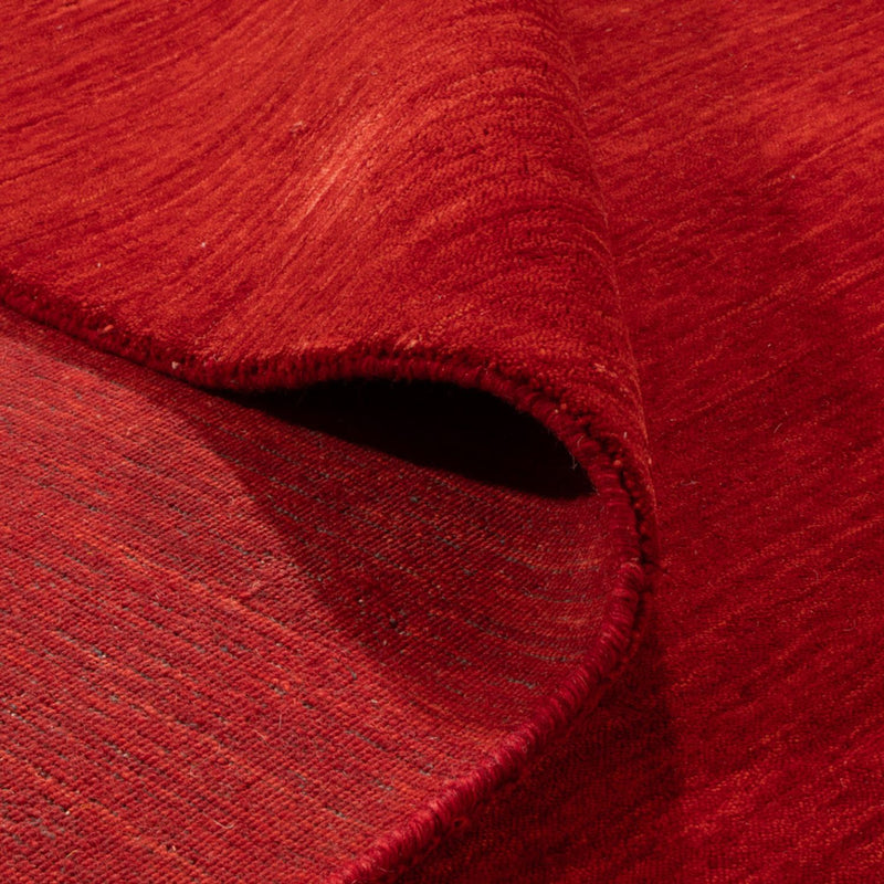 Loribaft Loom Teppich 250x300cm - Wollteppich - rot