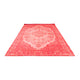 Designer Teppich - 290 x 194 cm - rosa