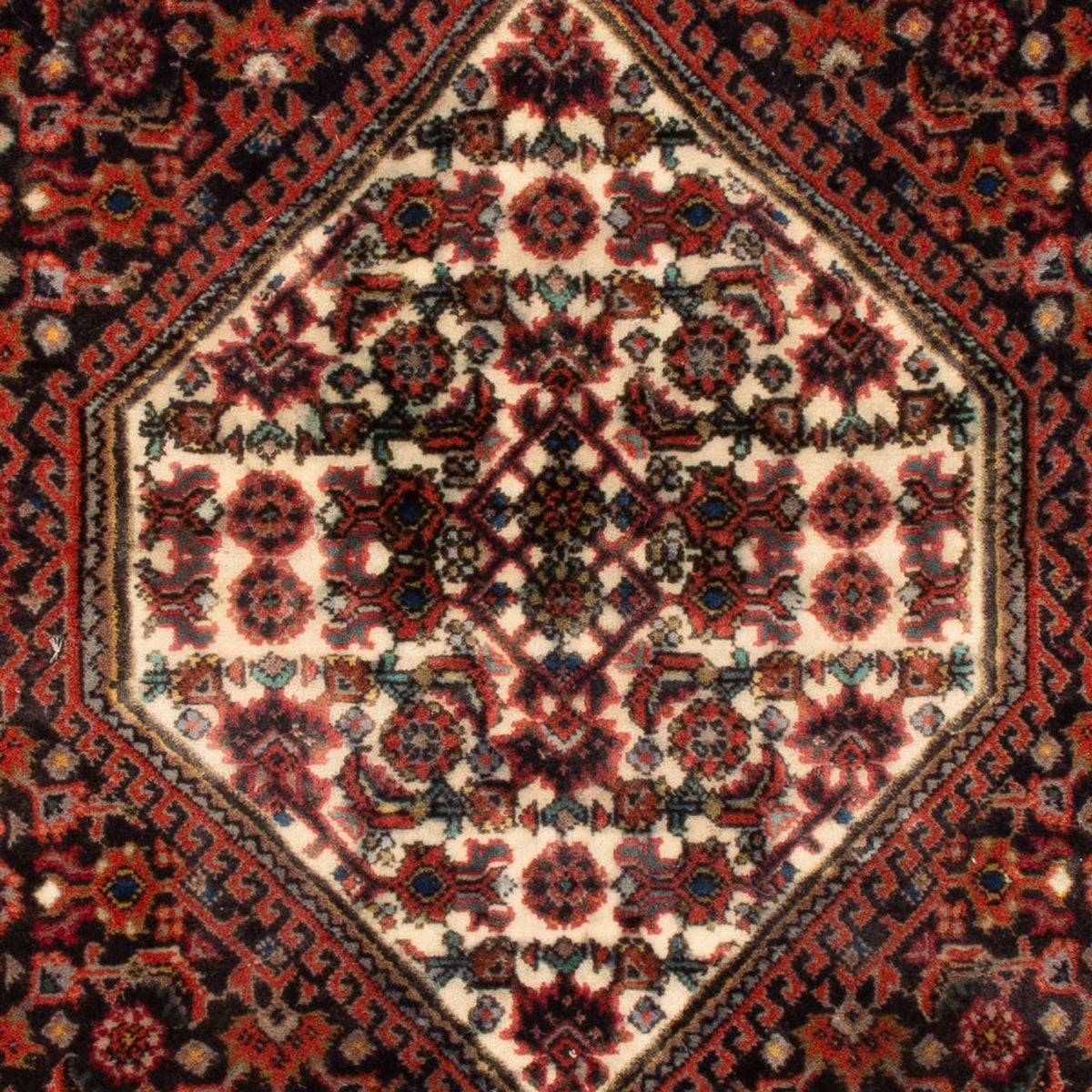 Perserteppich - Bidjar - 102 x 74 cm - rot