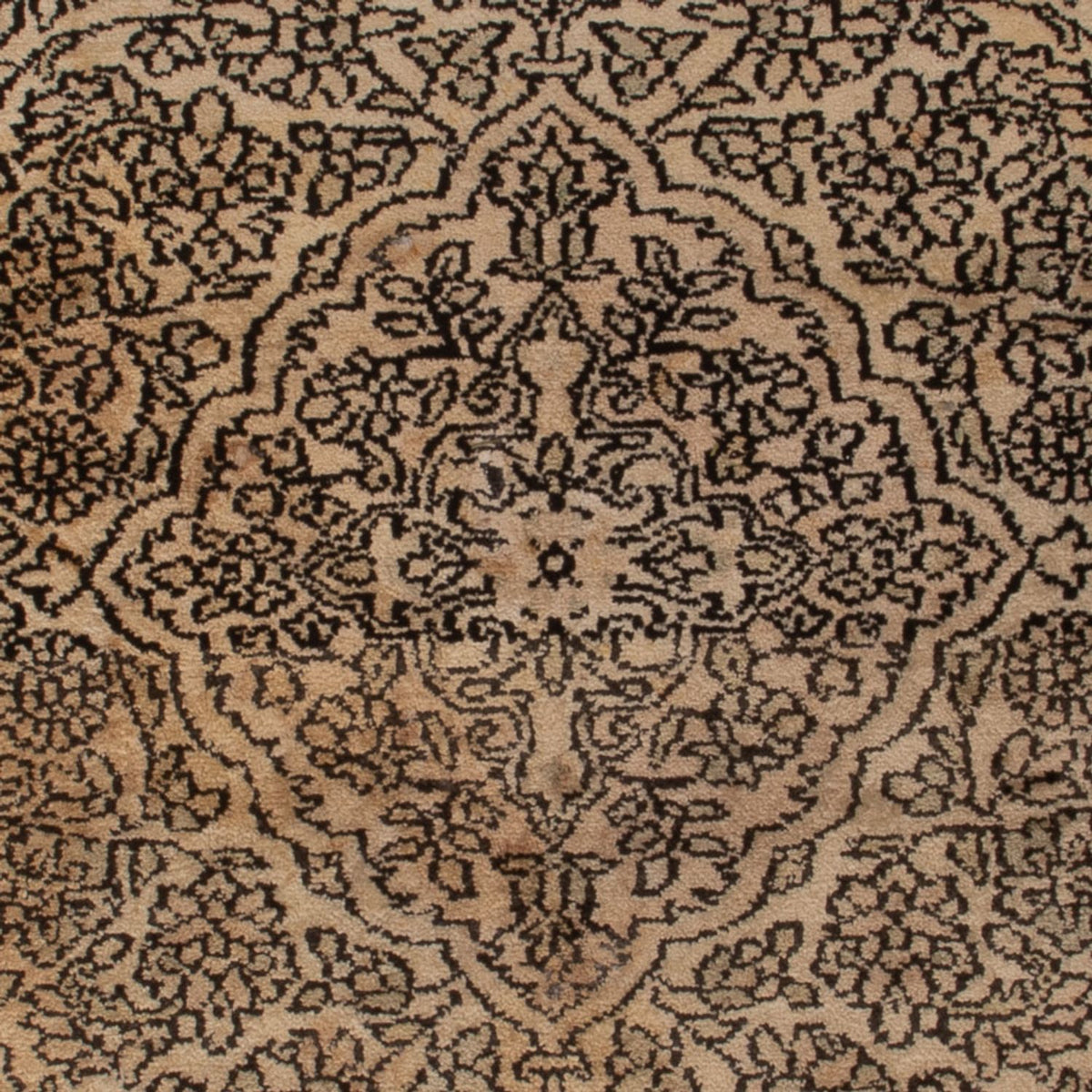 Seidenteppich - Kaschmir Seide - 103 x 60 cm - beige