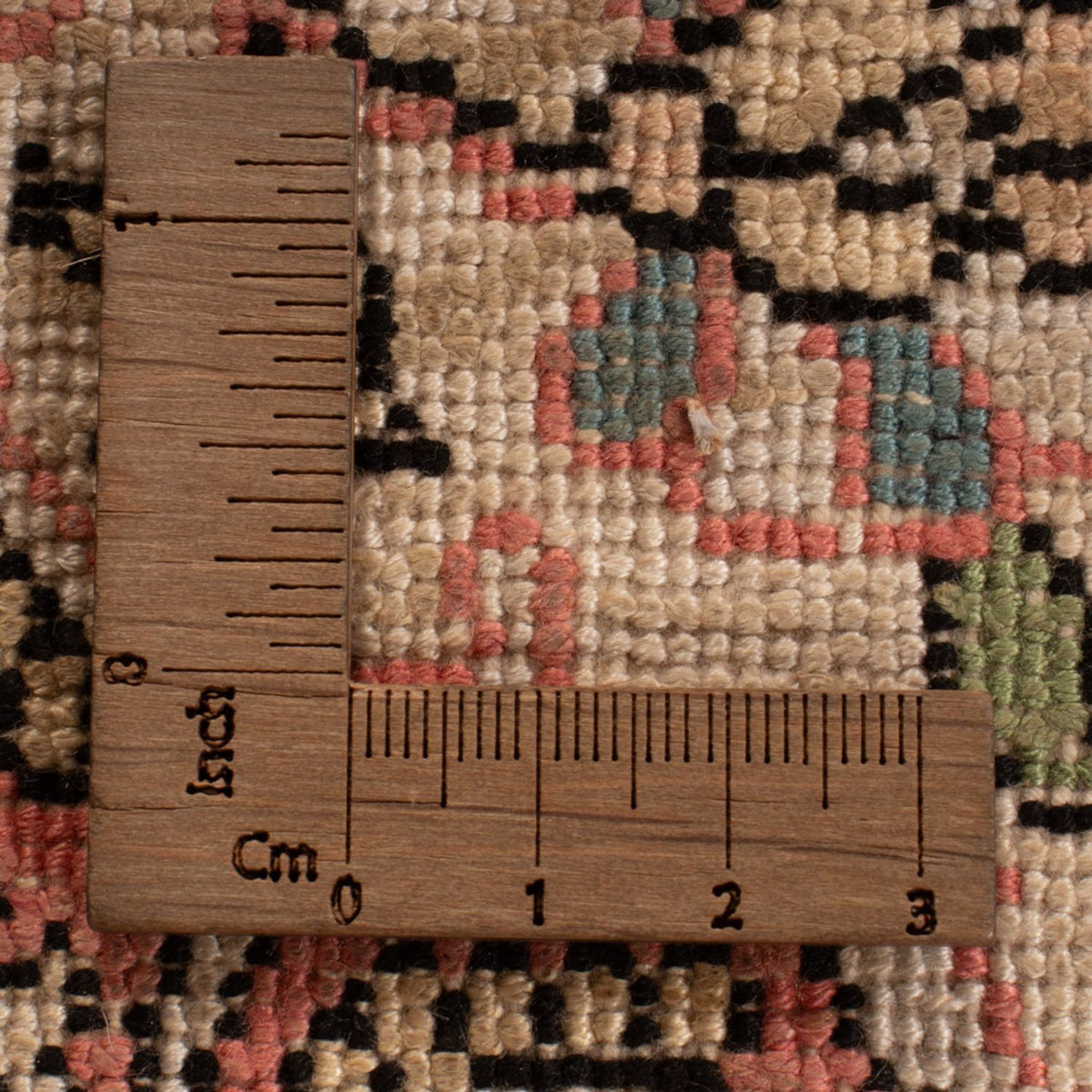 Seidenteppich - Kaschmir Seide - 103 x 60 cm - beige