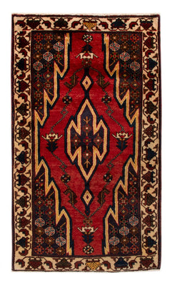 Perserteppich - Nomadic - fein - 137 x 83 cm - rot
