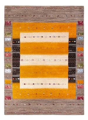 Gabbeh Teppich - Loribaft Indus - 240 x 170 cm - gold