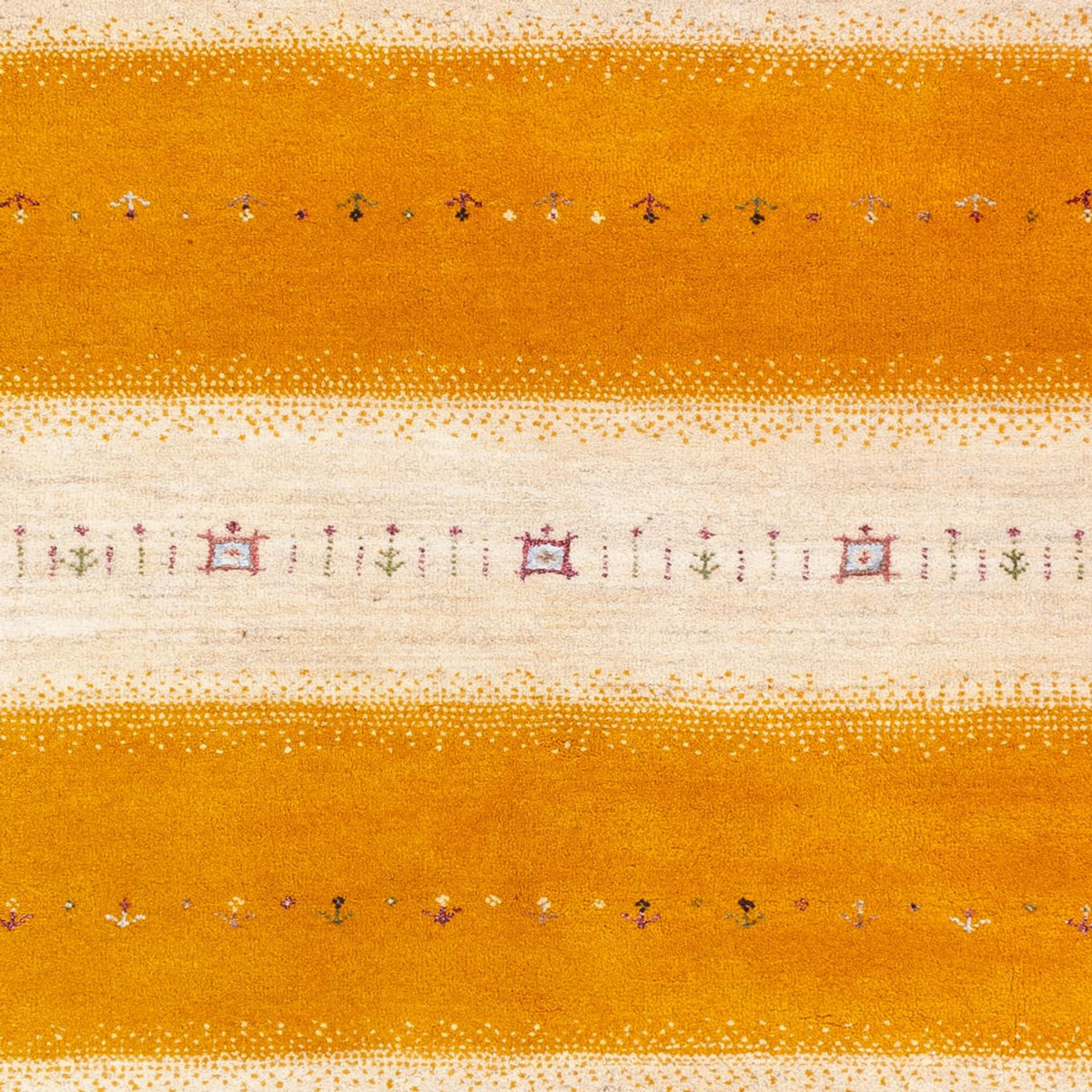 Gabbeh Teppich - Loribaft Indus - 240 x 170 cm - gold