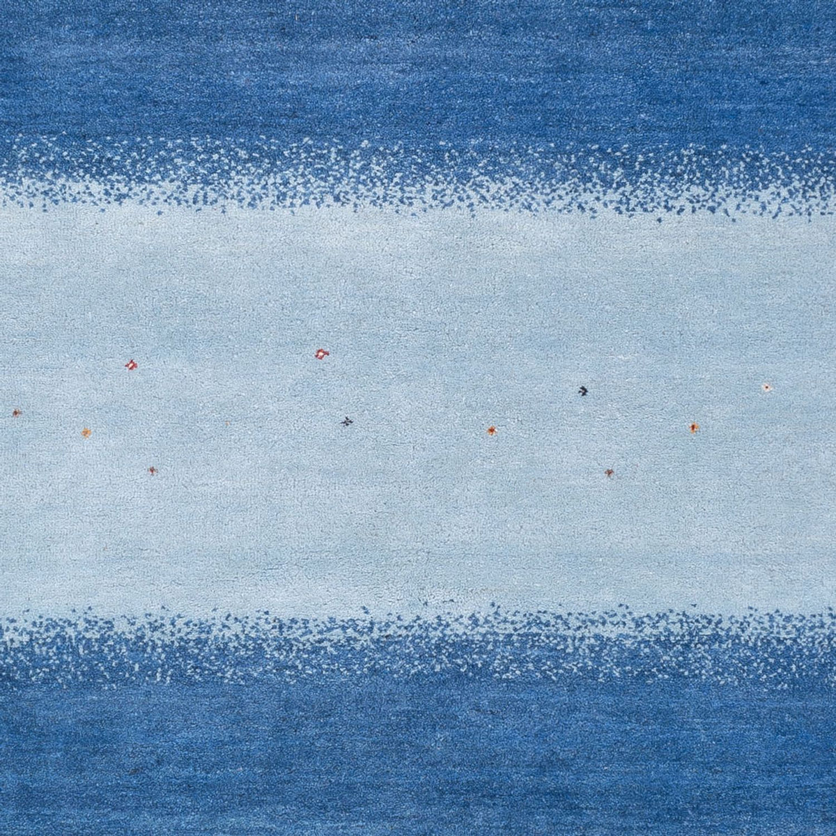 Gabbeh Teppich - Loribaft Indus - 240 x 169 cm - blau