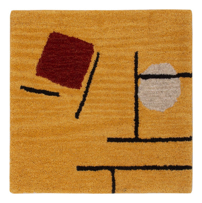 Wollteppich 47x47cm