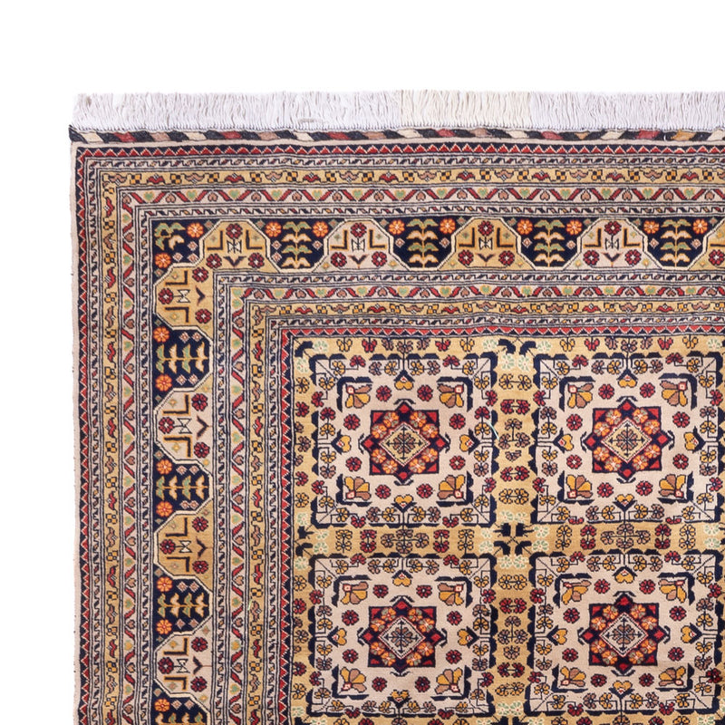 Afghan Teppich - 330 x 250 cm - dunkelbeige