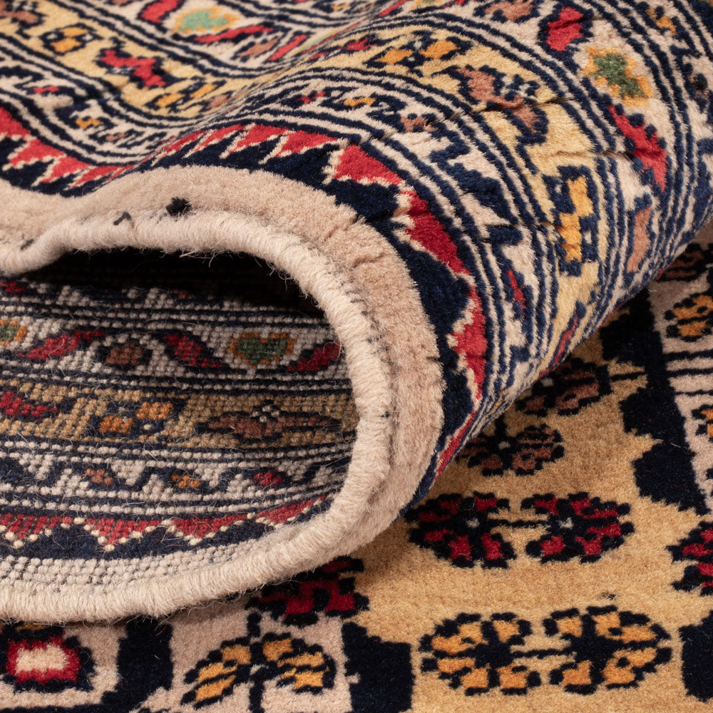 Afghan Teppich - 330 x 250 cm - dunkelbeige