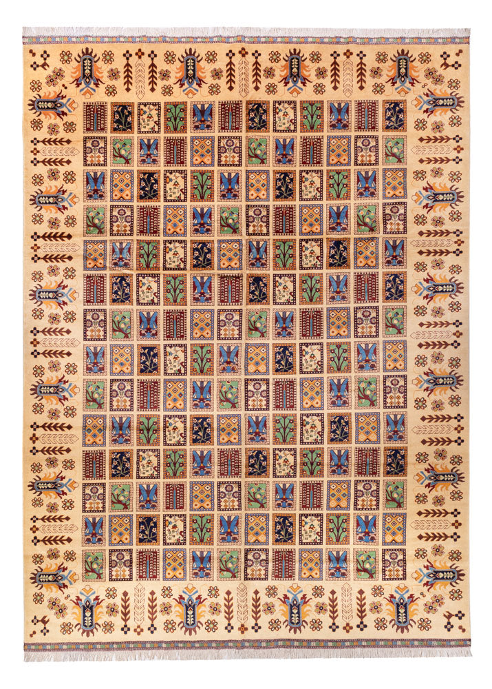Afghan Teppich - 400 x 295 cm - beige