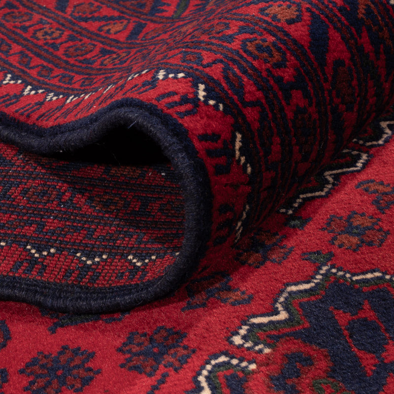 Afghan Teppich - 340 x 249 cm - rot