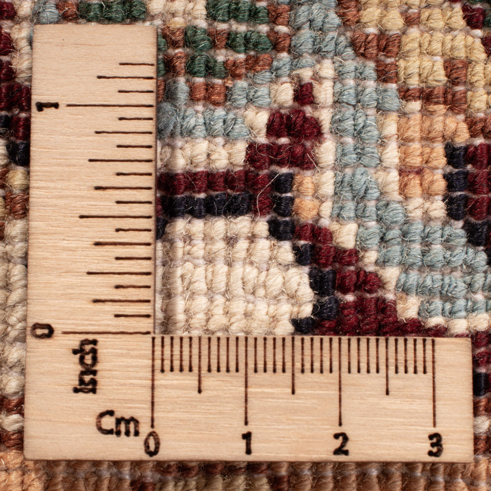 Afghan Teppich - 346 x 245 cm - hellbeige