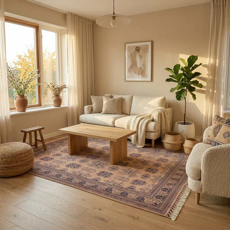 Afghan Teppich 296x196cm - Orientteppich