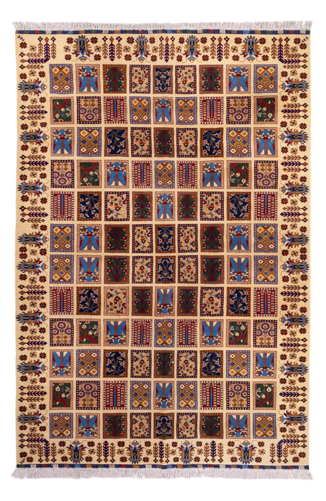 Afghan Teppich - 296 x 200 cm - mehrfarbig