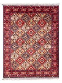 Afghan Teppich - 198 x 152 cm - mehrfarbig