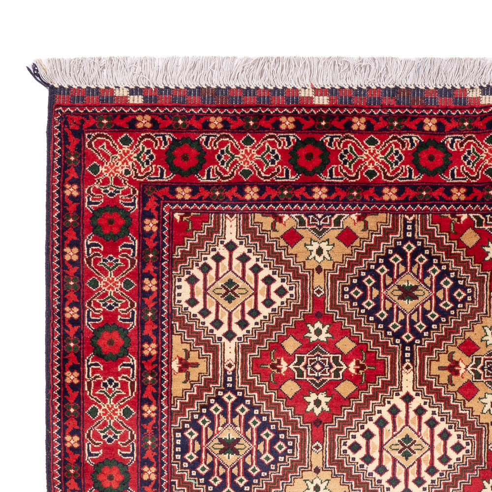 Afghan Teppich 198x152cm - Orientteppich