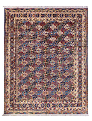 Afghan Teppich - 389 x 300 cm - mehrfarbig