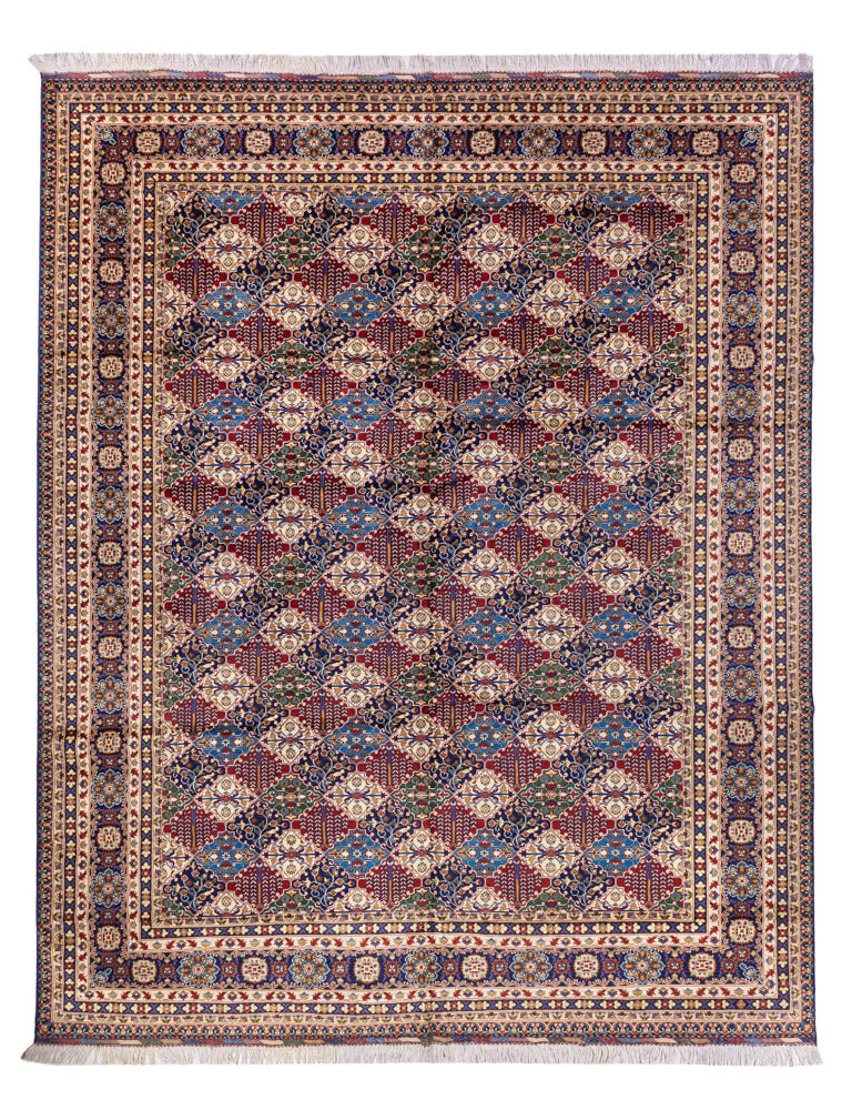 Afghan Teppich - 389 x 300 cm - mehrfarbig
