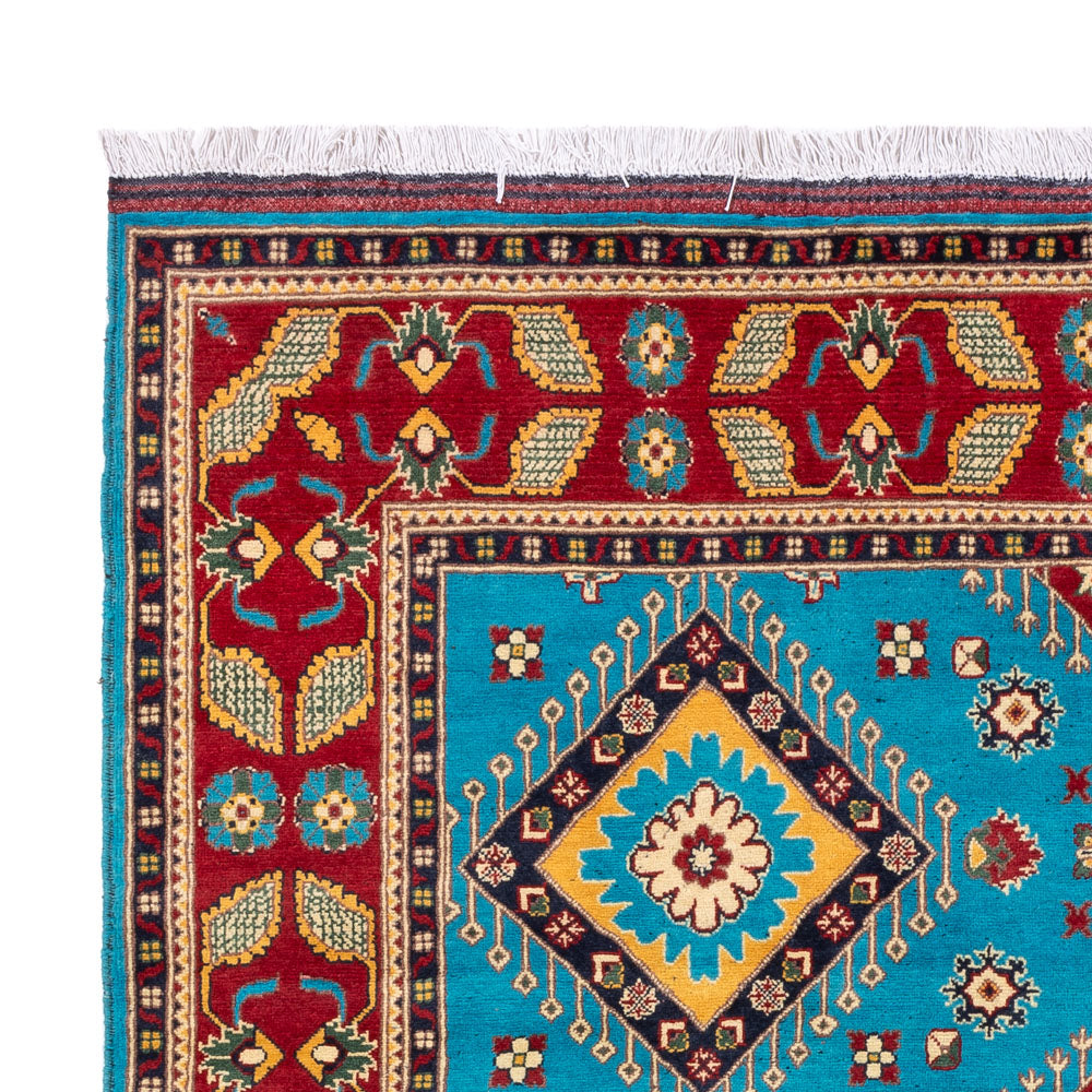 Afghan Teppich - 195 x 150 cm - blau
