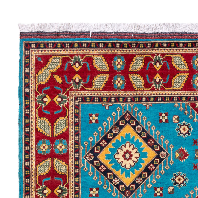 Afghan Teppich - 195 x 150 cm - blau