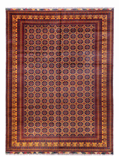 Afghan Teppich 286x388cm - Orientteppich