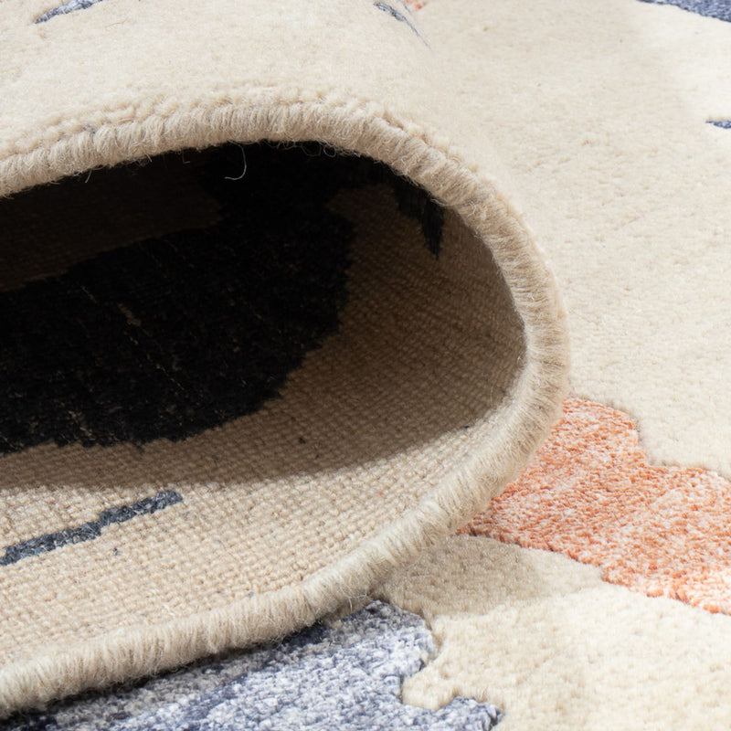 Designer Teppich - 272 x 178 cm - beige