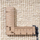 Designer Teppich - 272 x 178 cm - beige