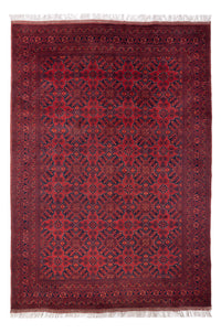 Afghan Teppich - 288 x 193 cm - rot