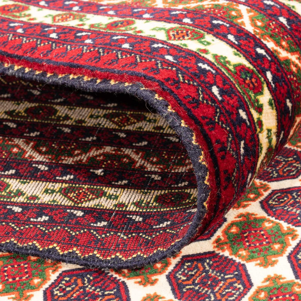 Läufer Afghan - 287 x 90 cm - beige