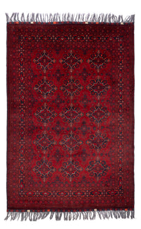 Afghan Teppich - Buchara - 293 x 194 cm - rot