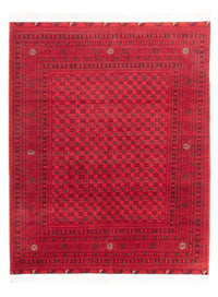 Afghan Teppich - 289 x 200 cm - rot