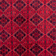 Afghan Teppich - 346 x 246 cm - rot