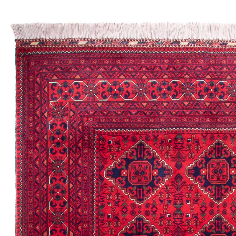 Afghan Teppich - 346 x 246 cm - rot